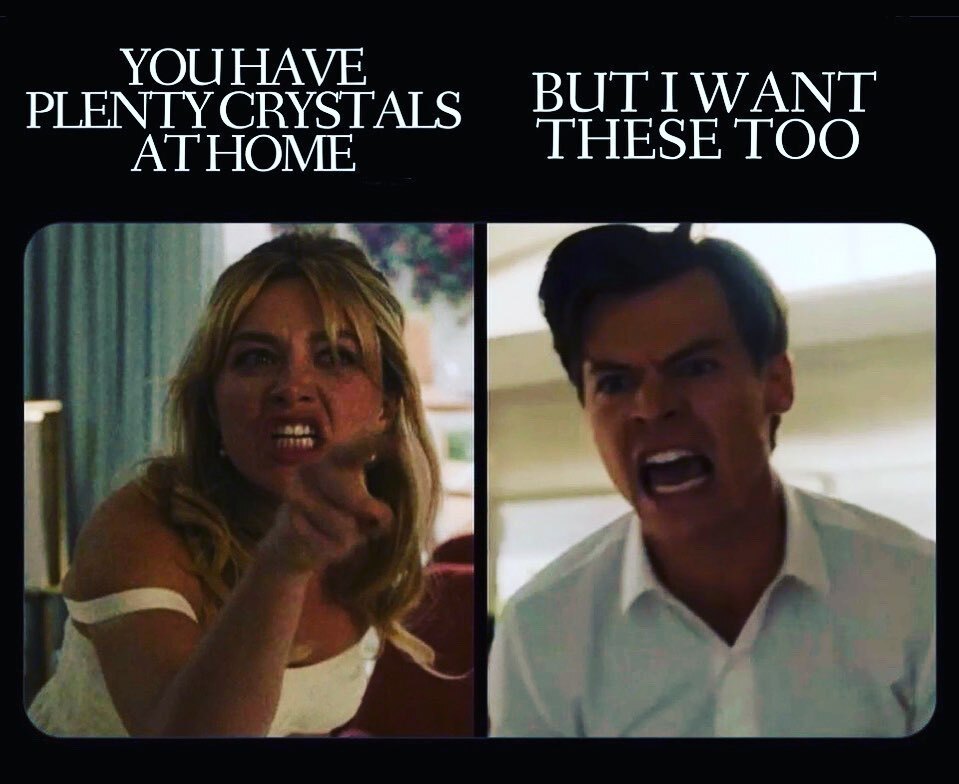boho_star's tweet photo. Your daily crystal humor 

#amethystcluster #amethystcrystal #bigcrystal #crystalcollector #crystalenergy #crystalhealing #crystallove #crystallovers #crystalmemes #crystalobsession #crystalpower #crystals #crystalshop #crystaltherapy #gemlover #gemstone… https://t.co/4wlw6EKr0R https://t.co/1NJ0ErHBmt