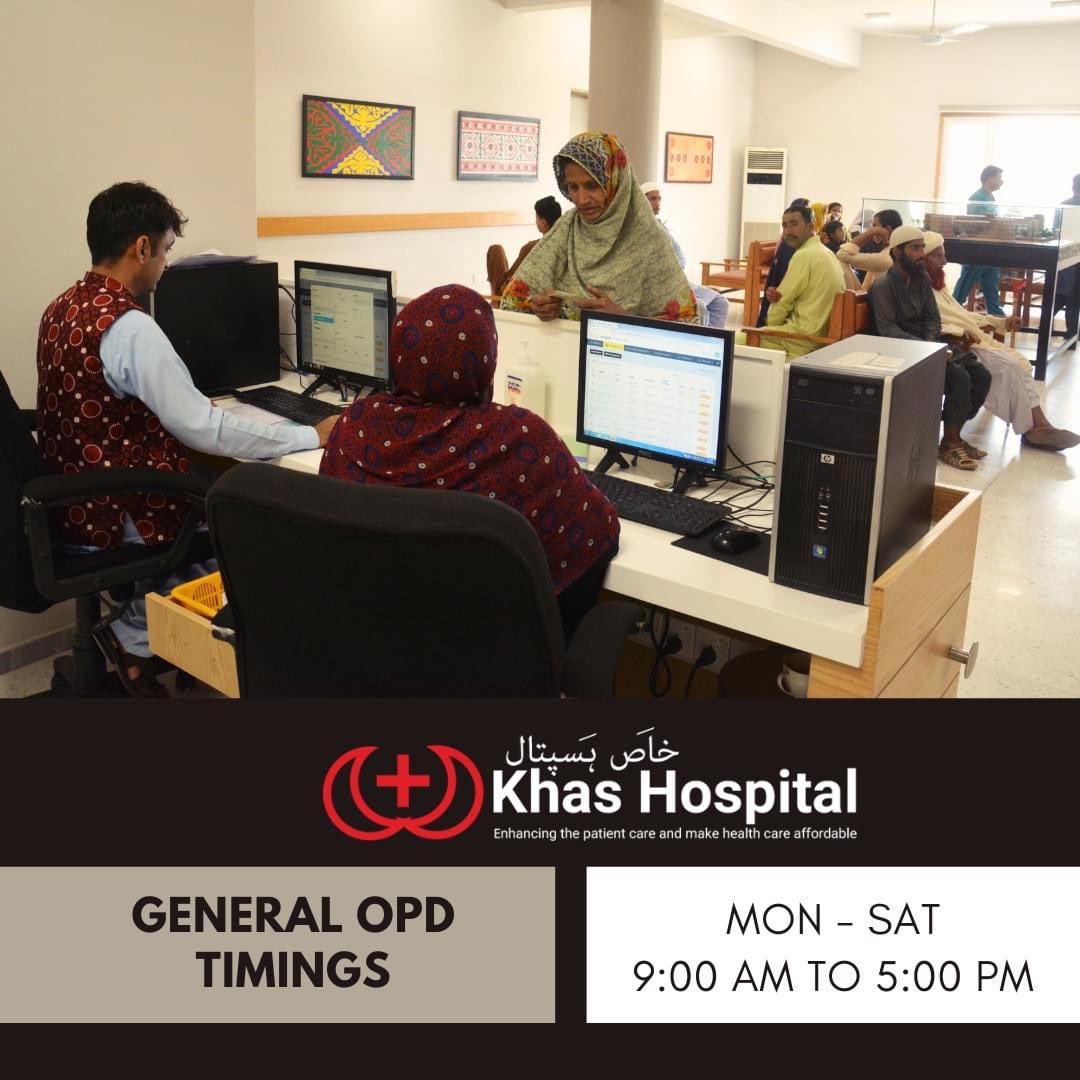 What a Great Initiative For the People Of Shikarpur/Sukkur and all Nearby Cities. Now, you can easily plan your visit and receive the care you need. Whether it's a routine check-up or a medical consultation, We’ve got you covered. #DrRufinaSoomro #KhasHospital