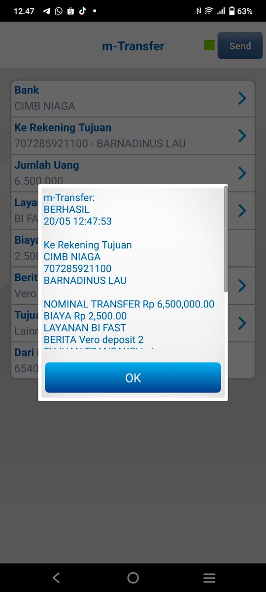 Nica__ang's tweet photo. Aku Tanya kalau aku ga sampai selesai gimana, dia bilang uang ga bisa balik, harus diselesaikan semua orderan task, baru bisa di Tarik. Dan dia bilang lagi tunggu uang sudah ada baru transfer juga gpp. https://t.co/K2Nk113DEc