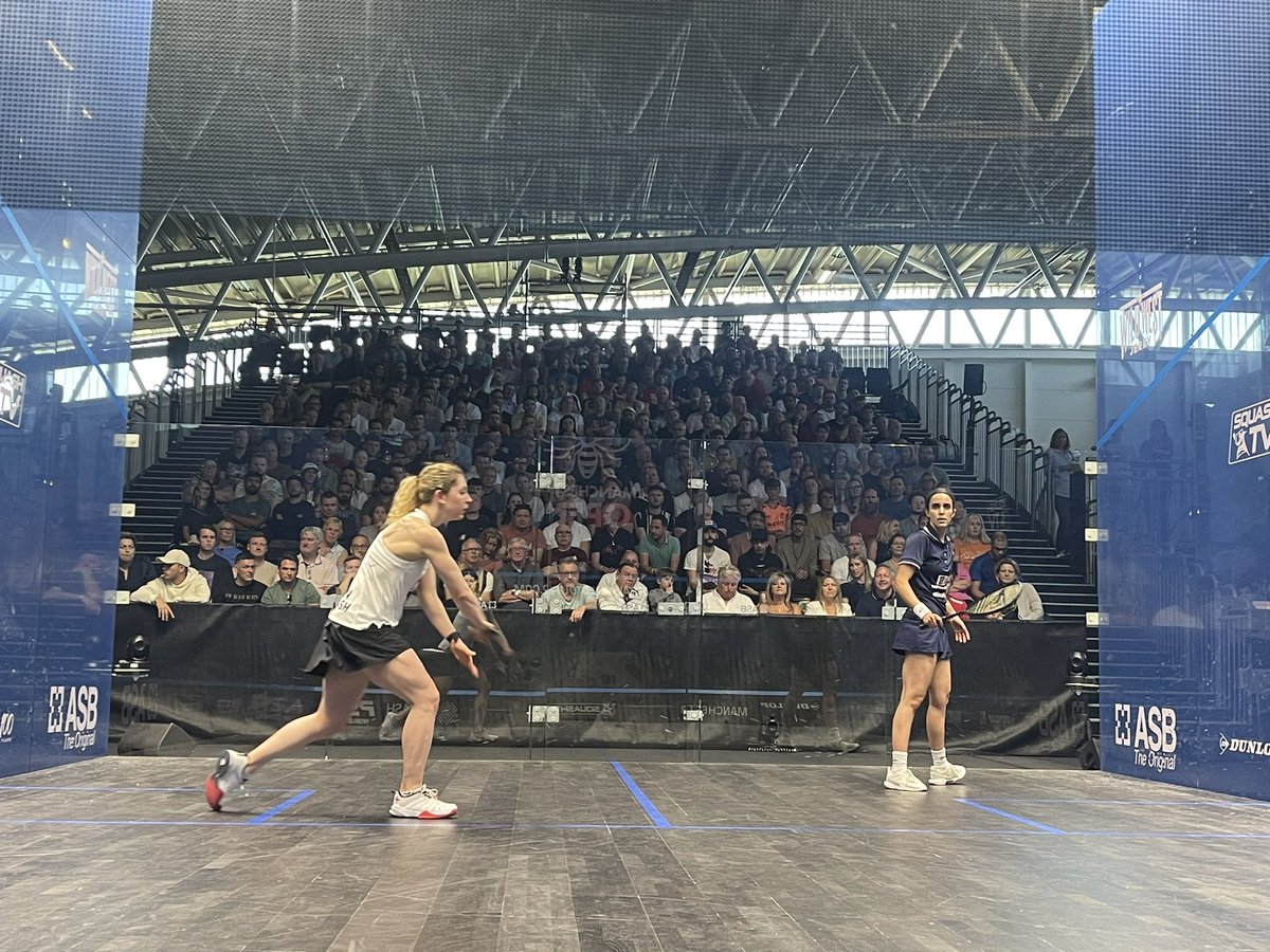 FengFranks's tweet photo. I am at the National Squash center for the #Manchester open Semi-Final https://t.co/N3AMpMbYI9
