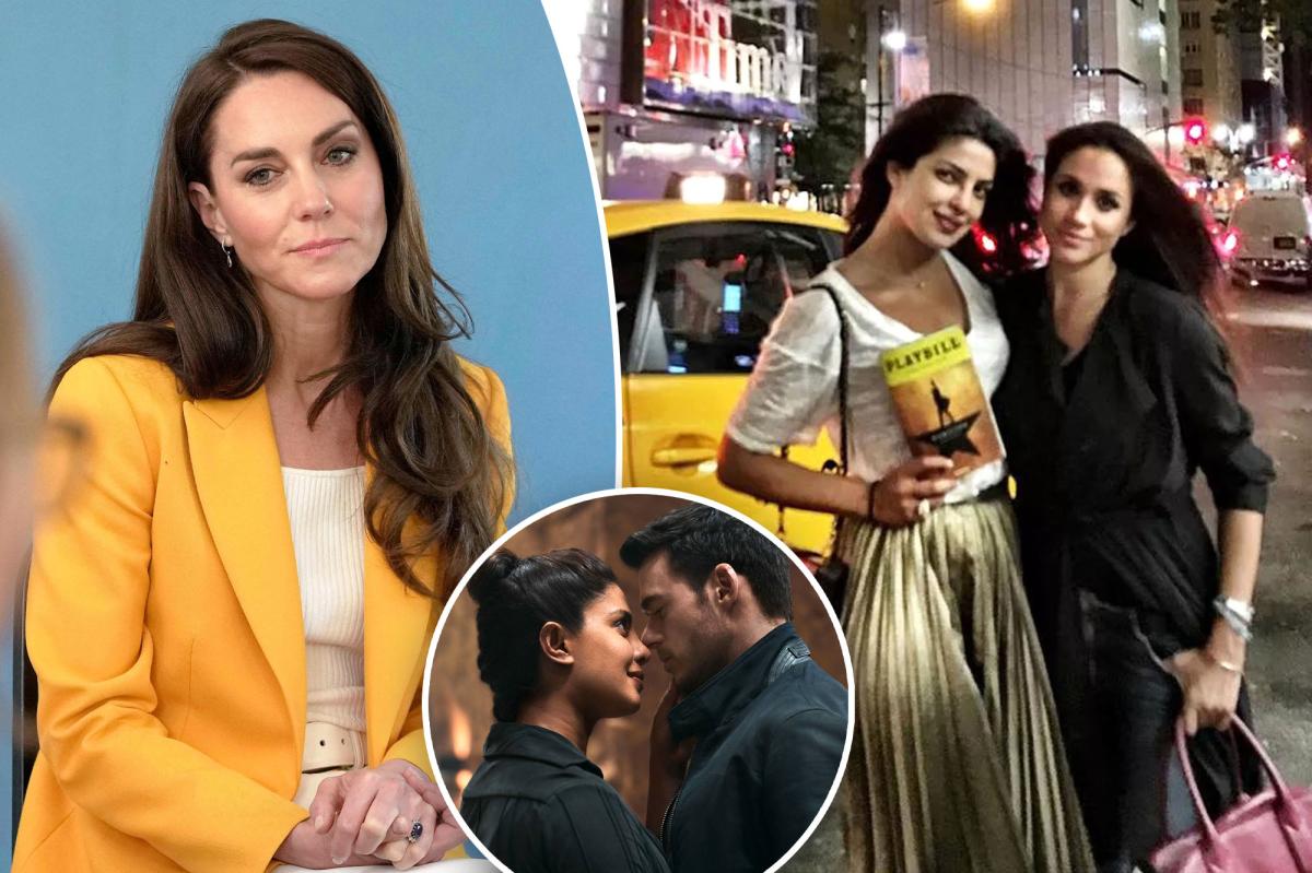 PageSix's tweet photo. Priyanka Chopra’s ‘Citadel’ makes jab at pal Meghan Markle’s in-law Kate Middleton https://t.co/Hv0wg8kNbL https://t.co/WHIQAVgWHT