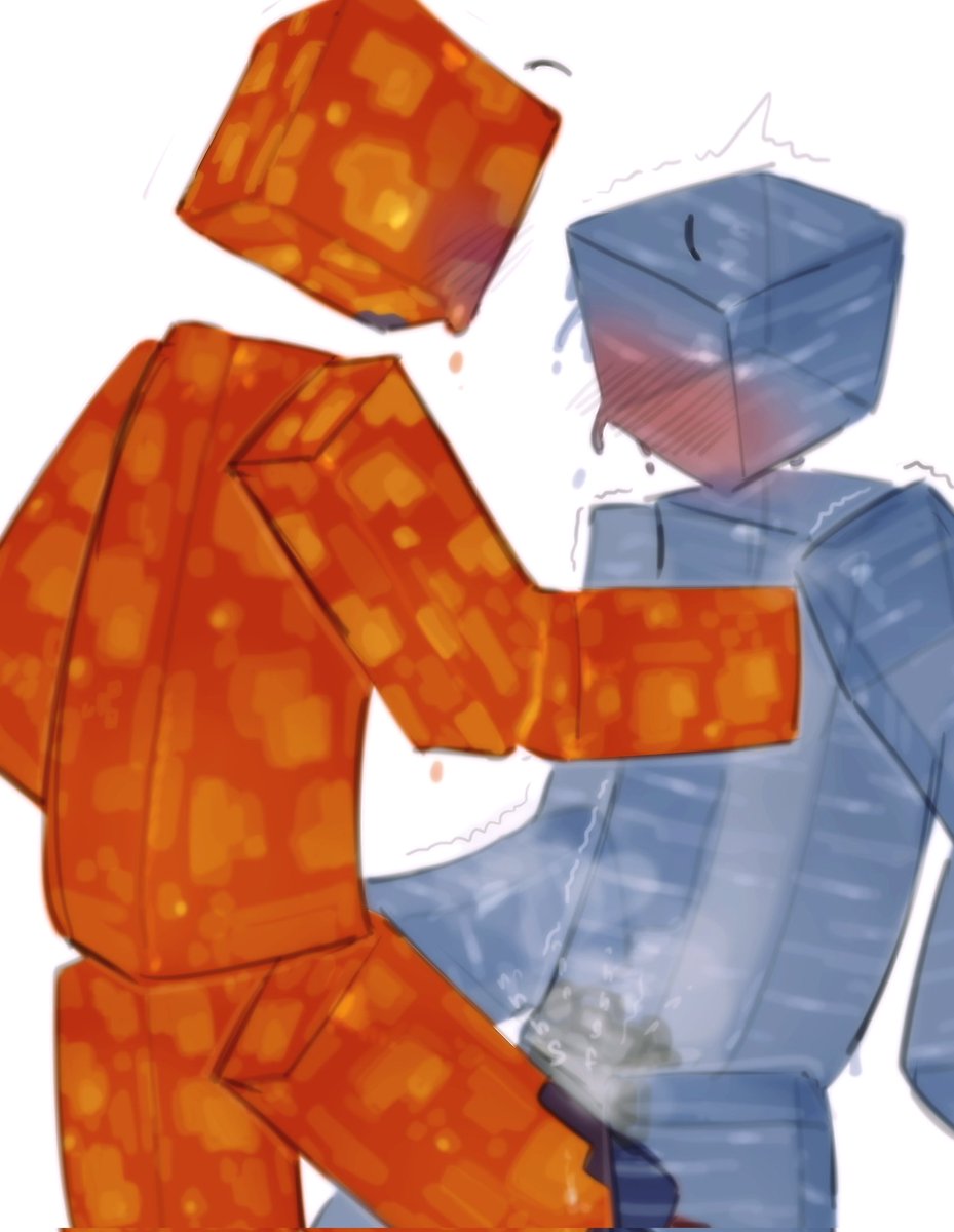 1kogito1's tweet photo. Minecraft Lava x Water 🌋💧 https://t.co/QqwmvizhVC