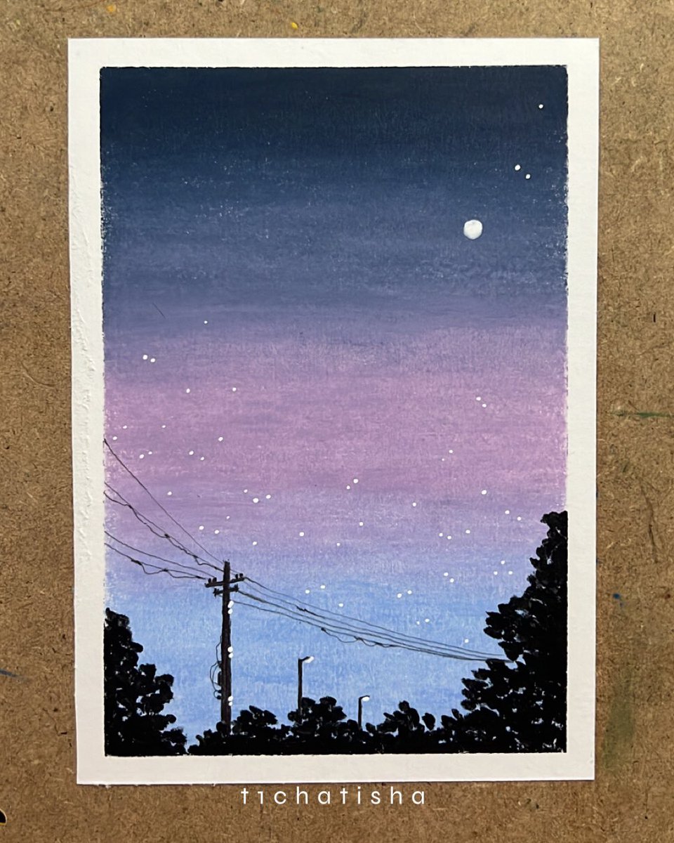 เป็นสัปดาห์ที่หม่นมาก เหนื่อยมาก ฮือ มีเวลาวาดรูปสักที ｡•◡•｡*: ꒰ winter.ori 💐 ꒱ #ทิชาสิวาด #oilpastel #สีชอล์ค #สีชอล์ก #mungyo