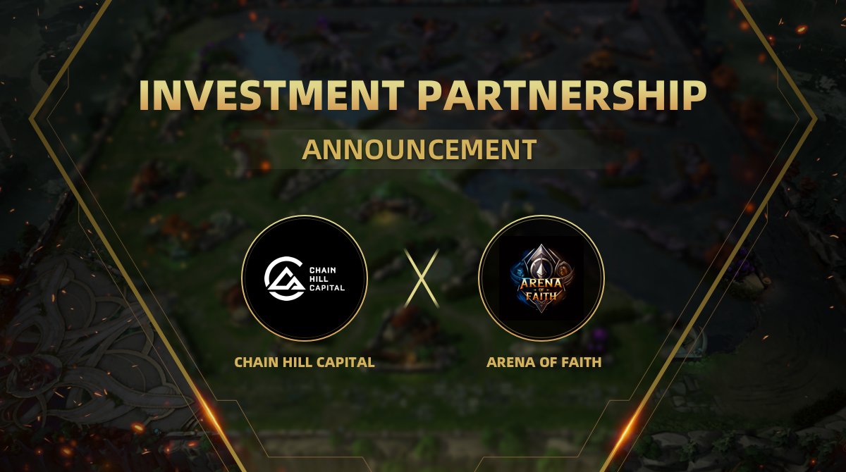 🎉Investment Partnership Announcement 

🥳We're delighted to announce that we've secured $1.75M in seed funding led by ChainHill Capital <a href="/ChainHill_Fund/">ChainHill Capital</a> and co-invested by Initiate Capital. This investment sets us on a groundbreaking path to redefine the MOBA gaming industry.