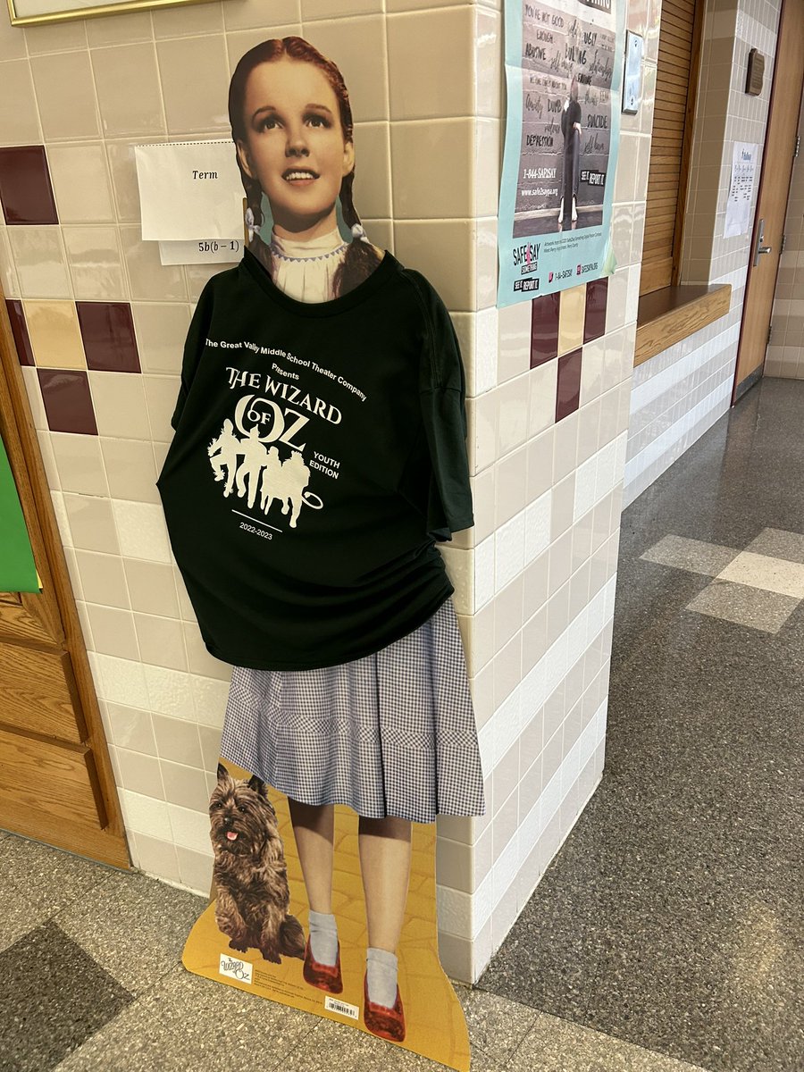 Feeling so proud of the cast of GVMS’s production of the Wizard of Oz. It was an honor to help bring the musical back to our school after 4 years. Already missing this group of talented kids and my lovely colleagues—Director Ms. Bevan and Co-Assistant Director Mr. Salerno 💚