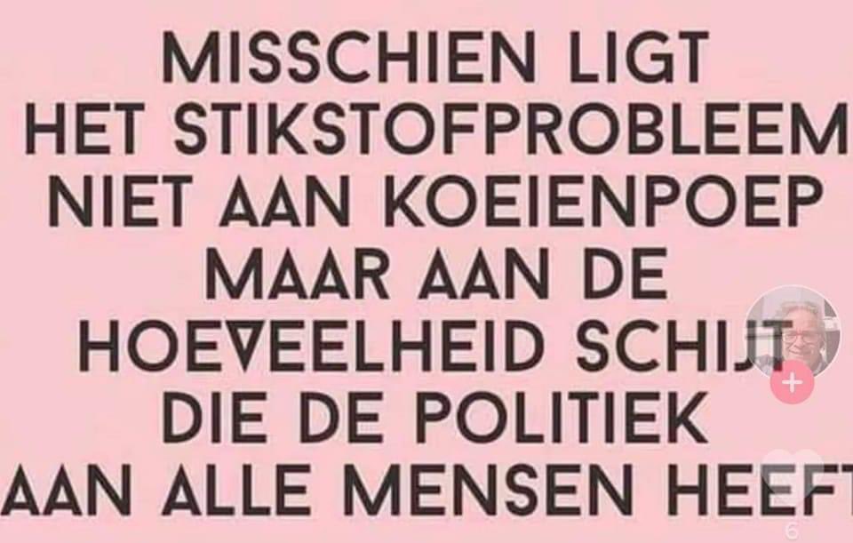 KaatjuhV's tweet photo. #Stiksof #koeienpoep #politiek #nietmijnregering https://t.co/3jvjoSFh74