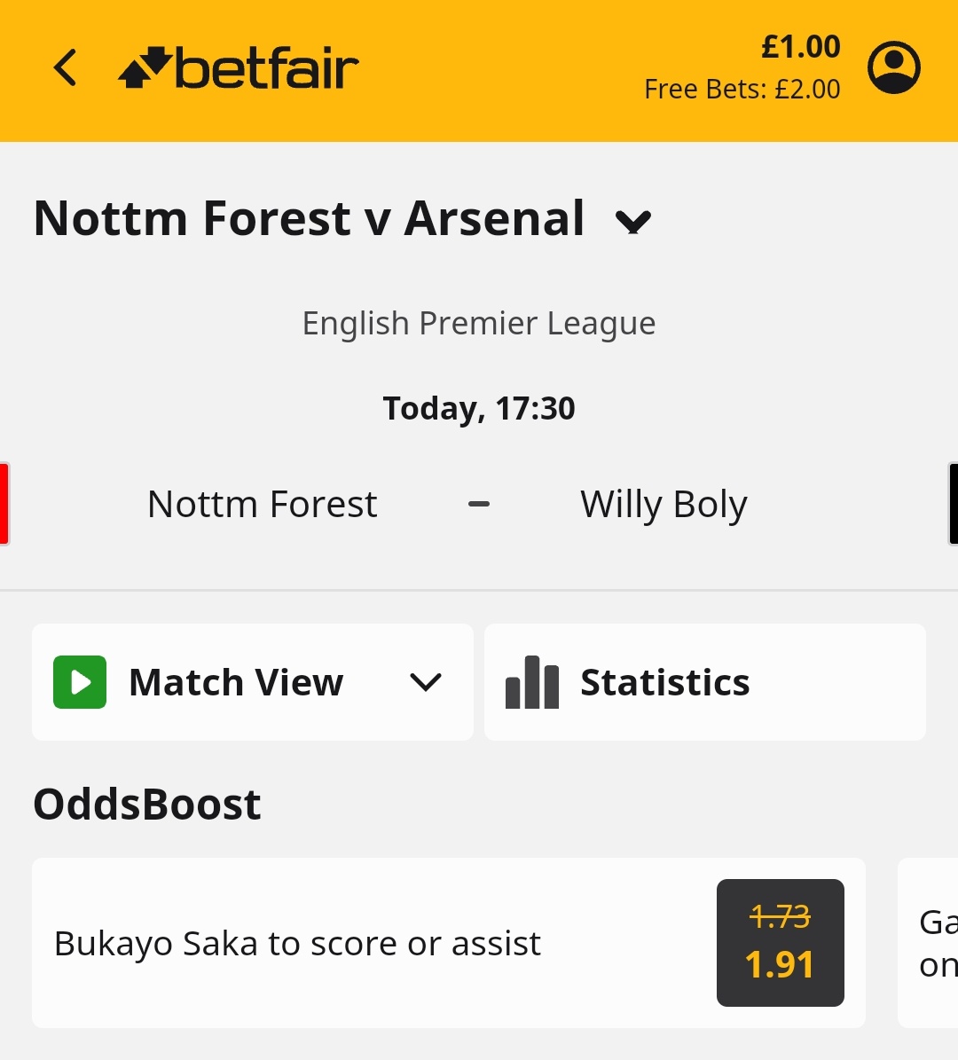 featuredgrace's tweet photo. Who are Forest playing? Might want to correct that @Betfair 🫣😂 https://t.co/wZKpPGXqeP