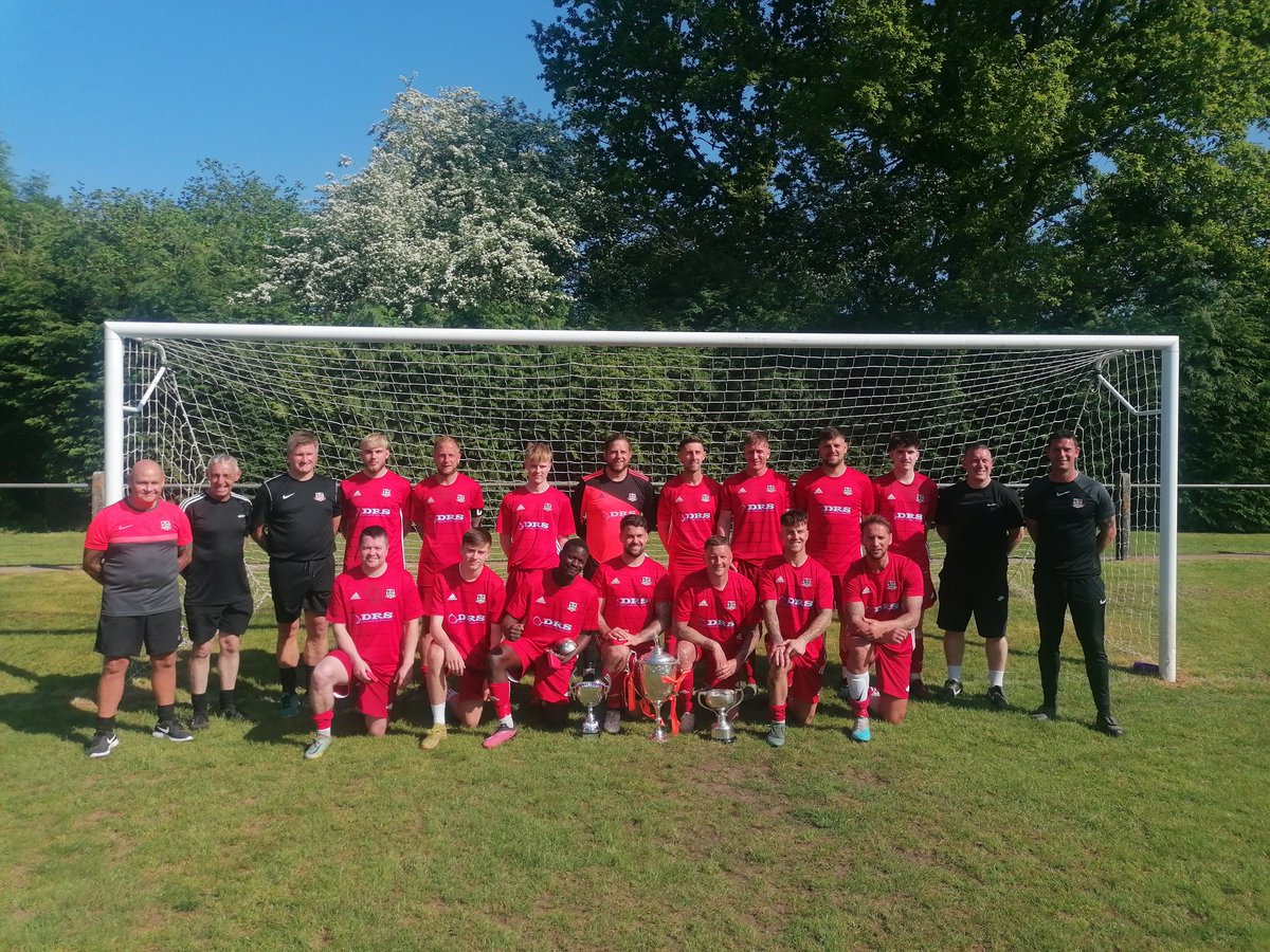 The buds complete the double in a tight game V <a href="/NptCorries/">Newport Corinthians AFC</a> 2-0 🏆🏆🏆🏆❤️🖤🏆🏆🏆🏆🙌🙌