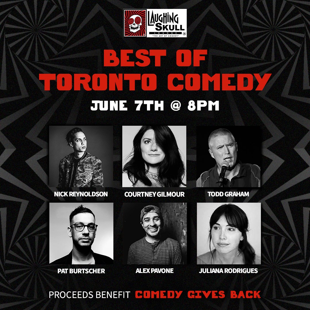 ⭐️Atlanta⭐️
Don't miss the Best of Toronto comedy showcase and album recording on June 7 at the <a href="/LaughingSkull/">LaughingSkull Lounge</a> Lounge. This <a href="/ComedyRecords/">Comedy Records</a> event benefits #ComedyGivesBack!

Ticket info: bit.ly/41TMmBq