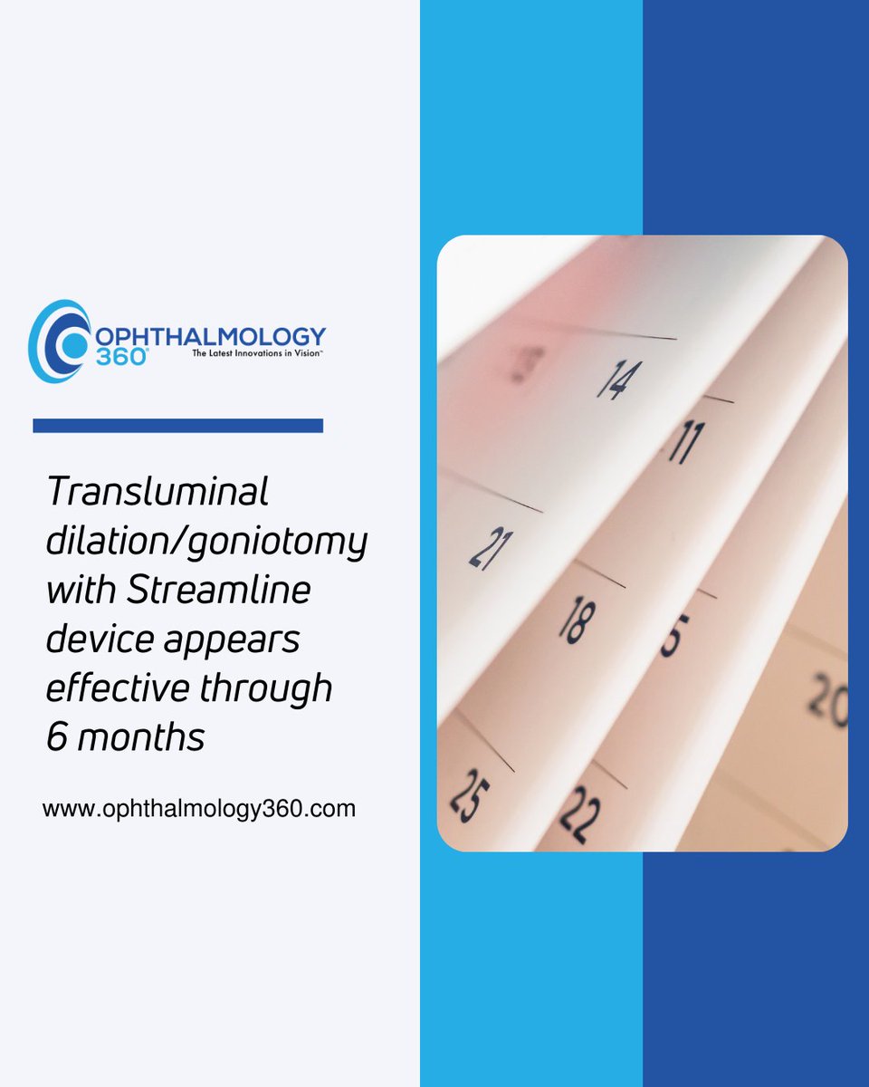 Read the complete article with the link below 👇
ophthalmology360.com/conference-rou…

#ophthalmology360 #ocularsurface #intraocularpressure #glaucoma #openangleglaucoma #primaryopenangleglaucoma #ASCRS2023