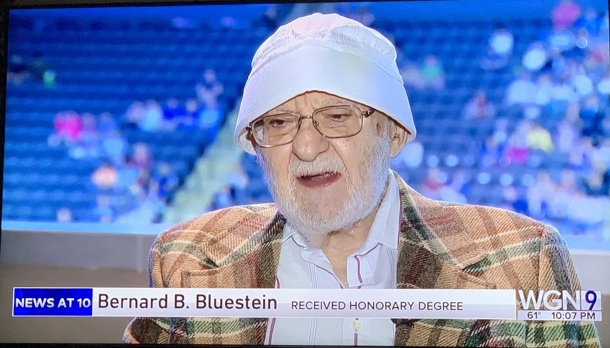 dravisproctor's tweet photo. He used his artistic talents for our  national security during WWII. It’s an honor to know him, learn of his global impact &amp; witness his love of the arts &amp; great respect for his Art Prof. Jason Peot! Congrats Bernie! We’re Harper Proud of our newest alum at 99 years young! https://t.co/VQb6Ty5WL2