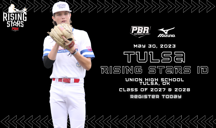 PrepBaseballOK's tweet photo. 📢 Sign up for the Tulsa Rising Stars ID today 📢

📅 Tuesday, May 30
📍 Union High School
👤 2027-2028 graduating classes

✅ Full showcase
✅ Cutting edge technology
✅ Chance to be selected for #JrFutureGames
🔗 to register: https://t.co/7cMotpRnvS https://t.co/JejgzXjGfM