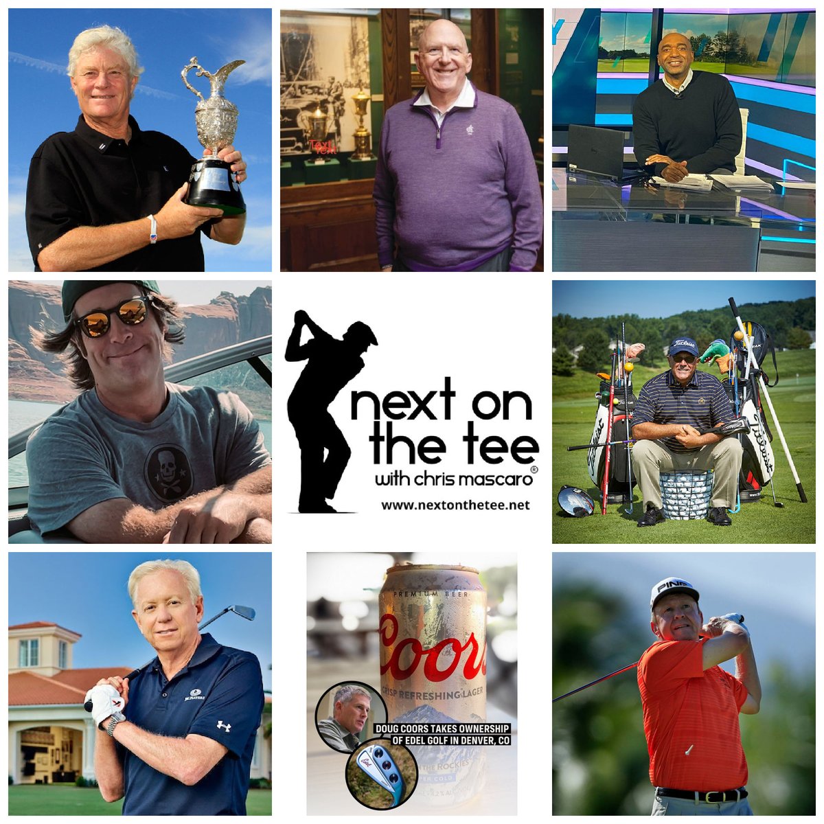 Coming up on the Next on the Tee podcast over the next 2 weeks:
<a href="/markwiebe33/">Mark Wiebe</a> 
<a href="/drbob4th/">Bob Jones IV</a> 
<a href="/damonhackGC/">Damon Hack</a> 
<a href="/TuckerDaleBooth/">Tucker Booth</a> 
Tom Patri
<a href="/McLeanGolf/">Jim McLean Golf</a> 
Doug Coors - yes that Coors
<a href="/BMayfairGolf/">Billy Mayfair</a> 

nextonthetee.net

#golf #podcast
