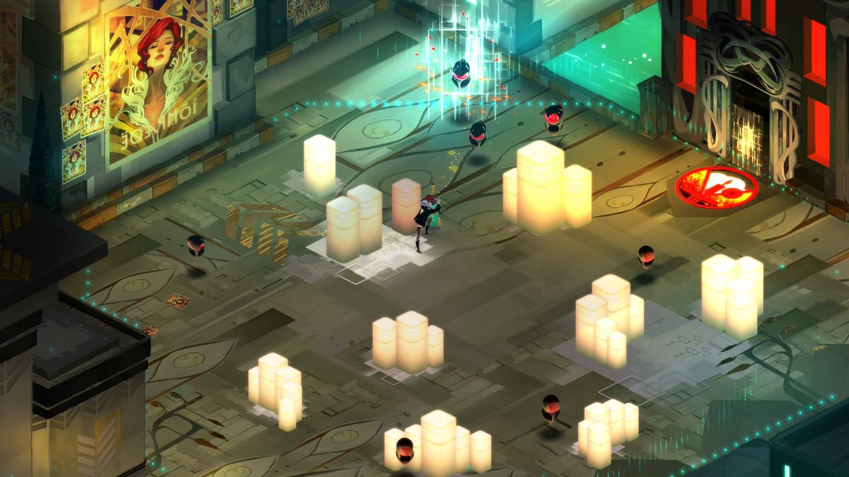 SupergiantGames's tweet photo. Today marks nine years since we launched Transistor, our studio's second game. We're grateful to know Red's journey still resonates with many of you after all this time. Thank you for playing!! https://t.co/Y7l2A153pQ