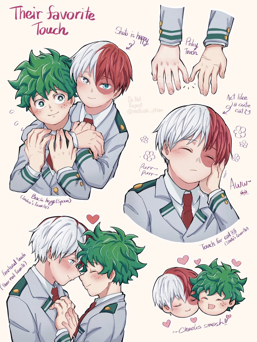 Shoto & Izuku favorite touches😊💕

Nothing is better than their love language 🥺✨ 

#โทโดอิซึ 
#tddk #tdiz #tododeku #轟出