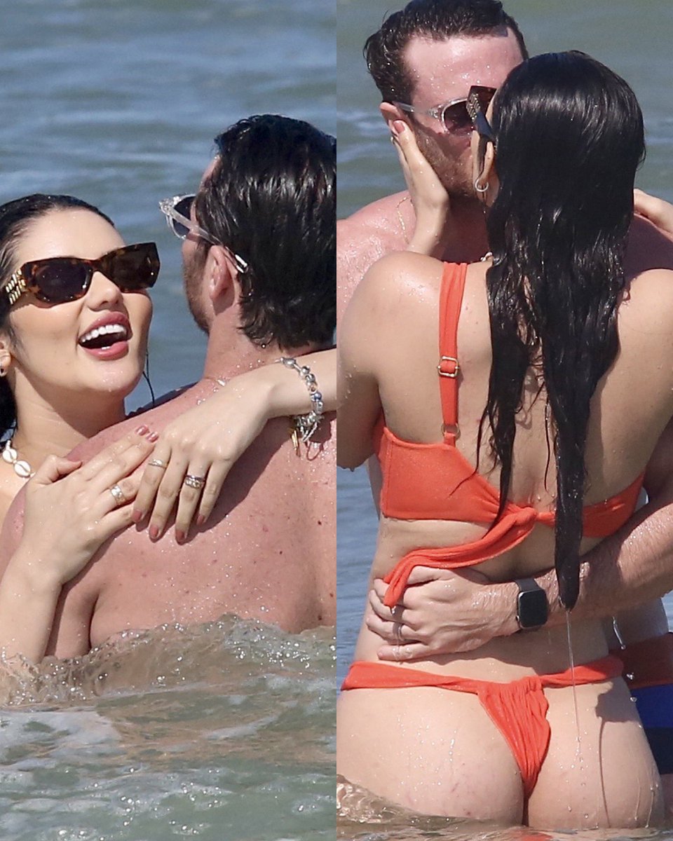 nanarude's tweet image. 🔥 Pegando fogo…E eu não estou apenas falando do solzão que está fazendo na cidade maravilhosa! Os ex #BBB22, Lucas Bissoli e Eslovênia Marques, foram colocados neste sábadão, em clima de romance na praia da Barra da Tijuca, zona oeste carioca.