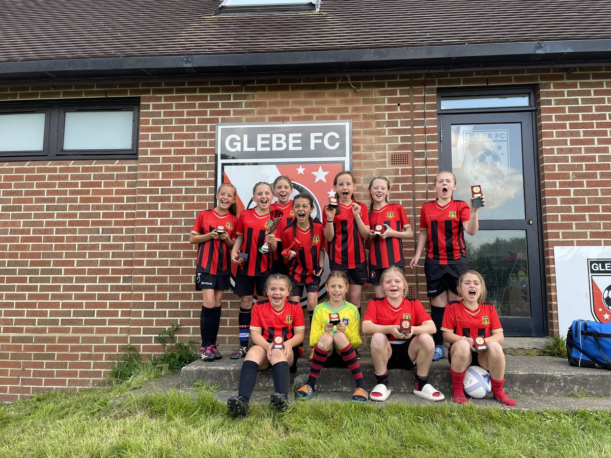 glebefootball's tweet photo. Our next champions of the day… Sittingbourne u10 girls!! @young_brickies 🏆 🥇 CONGRATULATIONS!! https://t.co/PkCGvtdtmm