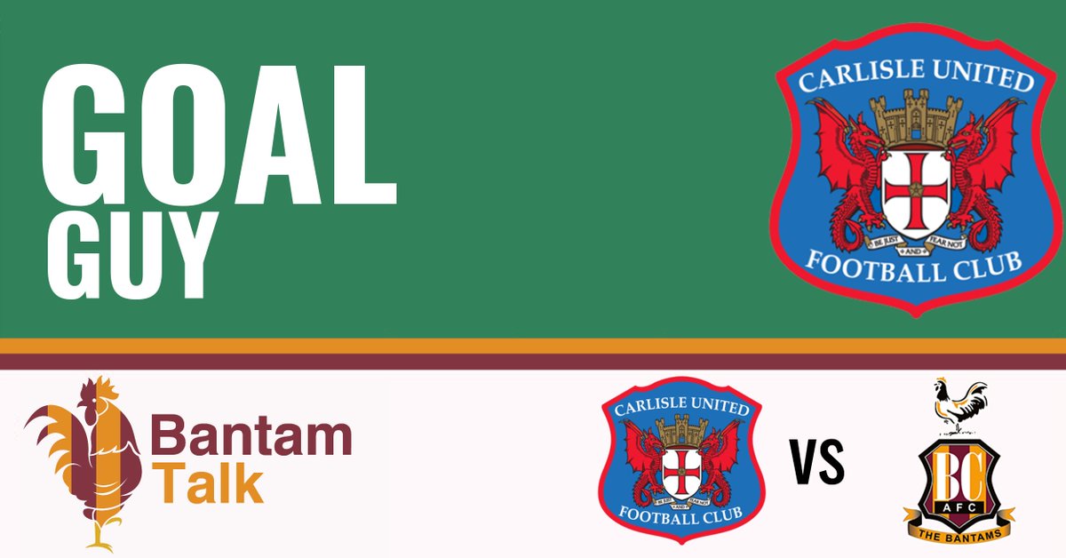 Bantam Talk (@bantamtalk) on Twitter photo GOAL | Carlisle | 98' | GUY
City clear the corner but it falls to Guy who smashes home the half volley
2-0
Discuss it on the Match Thread bantamtalk.com/index.php?thre…
#bantams #bantamtalk #bradfordcity #bradford #bcafc <a href="/officialcufc/">Carlisle United</a> #cufc #EFL GOAL | Carlisle | 98' | GUY
City clear the corner but it falls to Guy who smashes home the half volley
2-0
Discuss it on the Match Thread bantamtalk.com/index.php?thre…
#bantams #bantamtalk #bradfordcity #bradford #bcafc <a href="/officialcufc/">Carlisle United</a> #cufc #EFL