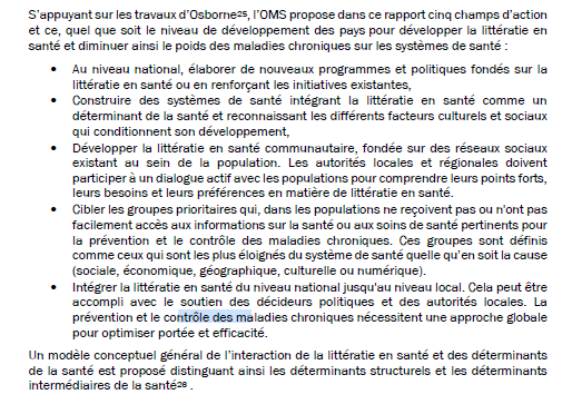 RichardOsborne4's tweet photo. In the French Government's new National Health Strategy 2023-33, the Public Health Council recognises #HealthLiteracyDevelopment as a challenge for health systems. Highlights the @who report &amp; #Ophelia Manual 
https://t.co/uJdcP1hHX6 https://t.co/PgWwNoyKpq https://t.co/1eaCpFbuPD
