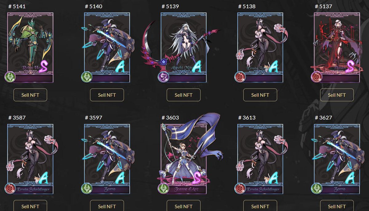JOJO_cryptoinfo's tweet photo. #DefinaFlex
@Defina_Official
I enjoyed the re-build, but the polygon chain was heavy and very time consuming.
I am satisfied because I got Jeanne d'Arc
The hero I want is Hercules.٩(๑´0`๑)۶ https://t.co/l8Eh7CBDVI