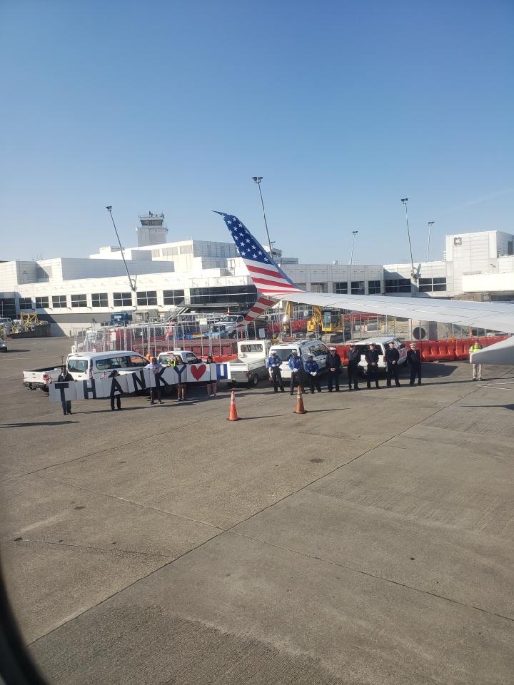 Today my 92 year old Father and my brother are on a Honor Flight heading to Washington DC visiting veterans memorial sites honoring veterans. He is a <a href="/USNavy/">U.S. Navy</a> veteran. Love you and Thank you Dad for your service! <a href="/HonorFlightNet/">Honor Flight Network</a>