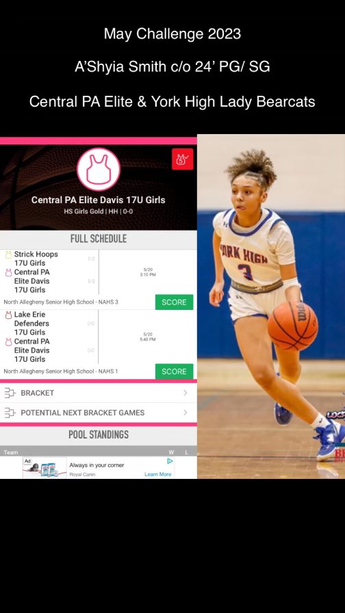 AShyiaSmith10's tweet photo. @CentralPAElite @Jay_Davis22 https://t.co/5AeLufAsDK