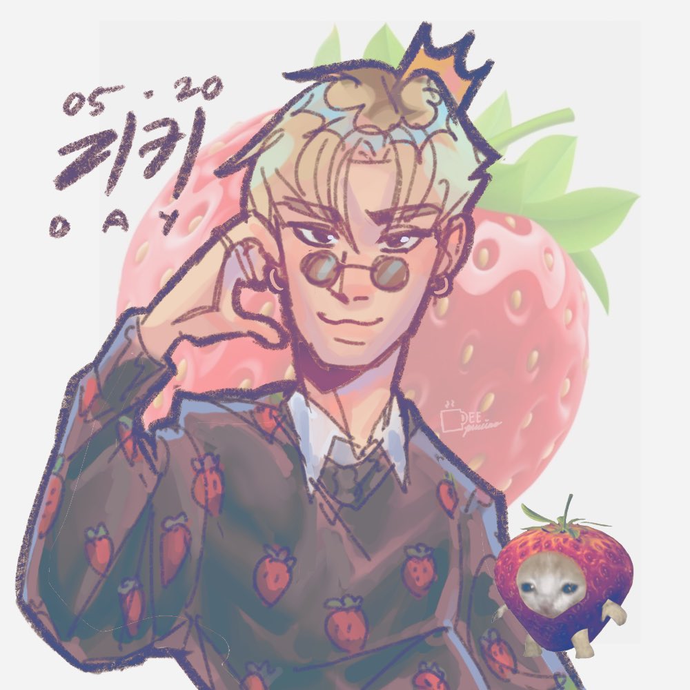 it’s still ricky day here #StrawberRickyDay #리키