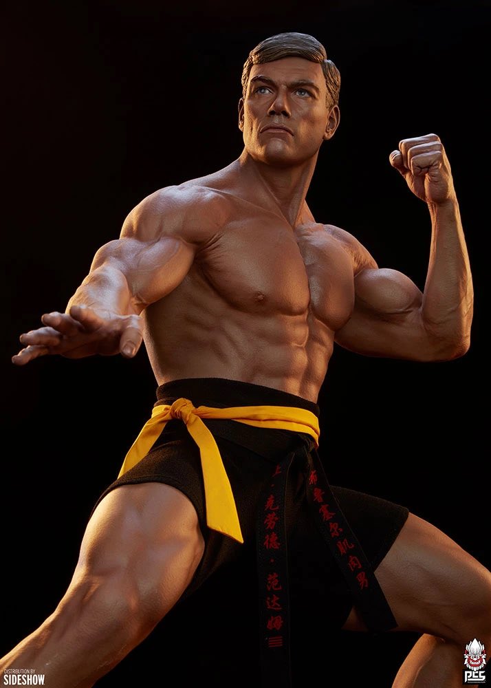 I’m so hyped to see him in the new Mortal Kombat that I went ahead & ordered the 1:3 Scale Jean Claude Van Damme statue! 👊🩸