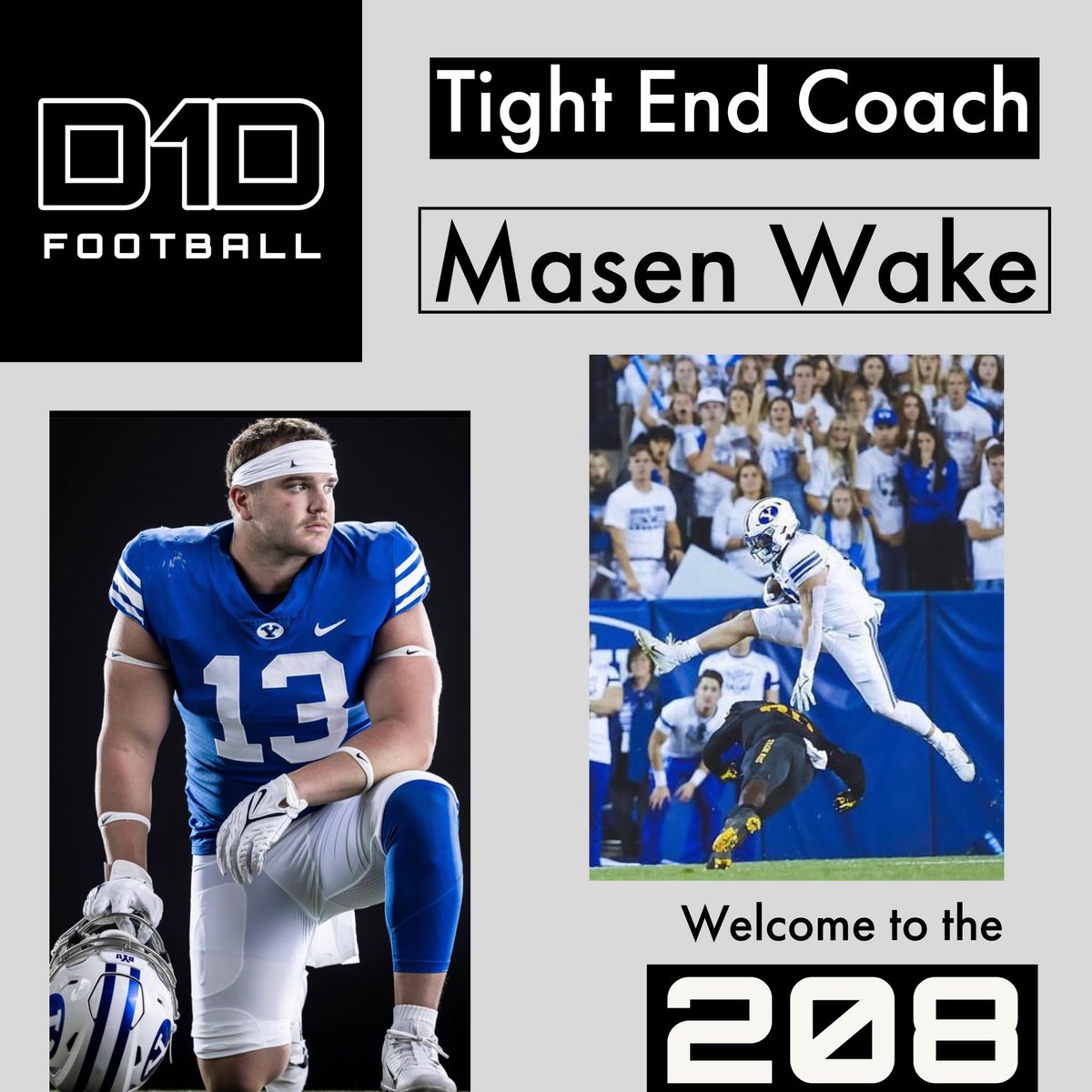 TE Coach Masen Wake