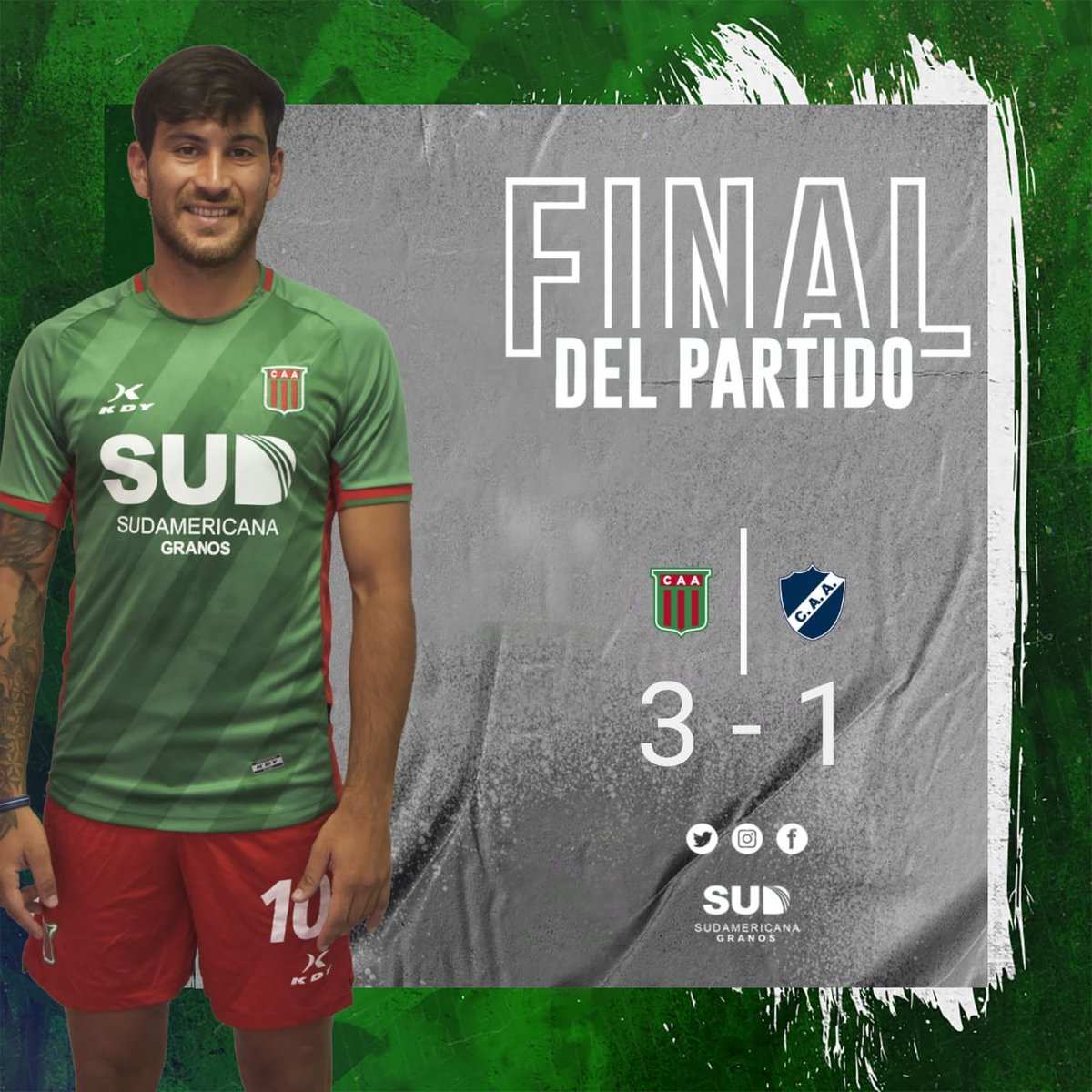 Agropecuario_Of's tweet photo. Final del partido 🔴🟢

GANOOOOOOOOO AGROPECUARIO.

#Agropecuario 3 vs  1 #Alvarado

Vamos Agroooo 💪🇧🇩
#JugamosEnCASAres https://t.co/B3nXKh3e5L