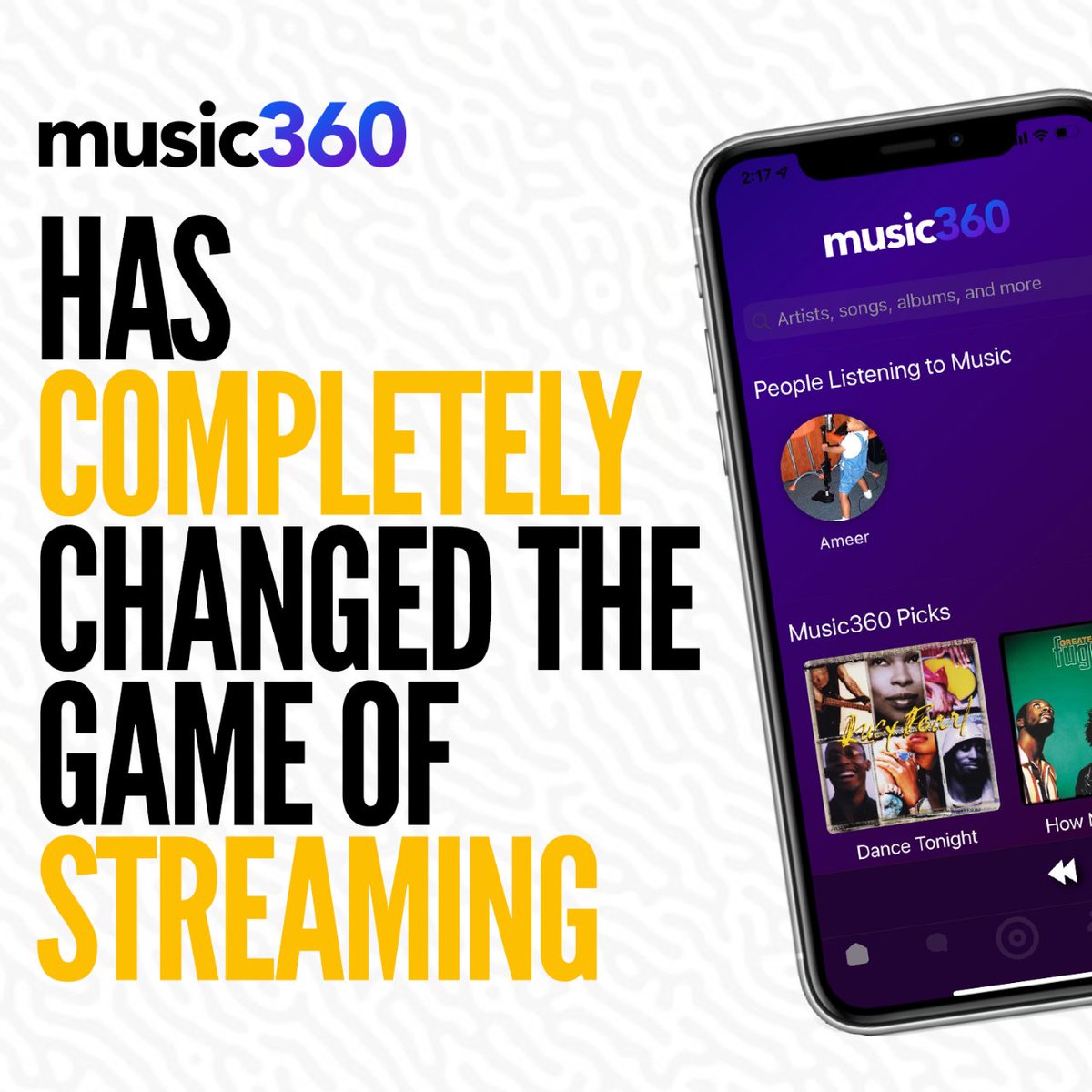 Music360_App's tweet photo. Get exclusive access to live concerts, release parties, and events with Music360! Chat with friends and make new ones who share your music taste. 

#music360 #musicstreaming #connectingpeople #thesocialmusicapp https://t.co/K6YszONQ4j