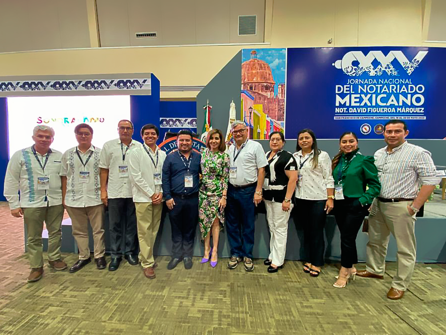 Not31tab's tweet photo. La Notaria Pública No. 31 Presente en la "CXXV Jornada Nacional del Notariado Mexicano" junto a la Presidenta del Colegio Nacional del Notariado Mexicano, la Lic. Guadalupe Díaz Carranza.
#not31tab
#NotariadoMexicano
#CapacitaciónNotarial https://t.co/ST8Yc6aYld