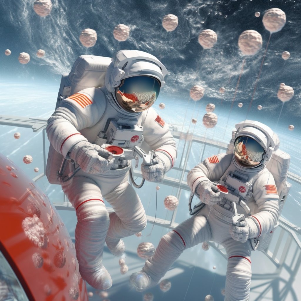 One astronaut said to the other “I can’t find any milk.” The other replied “In space, no one can. Here, use cream.”