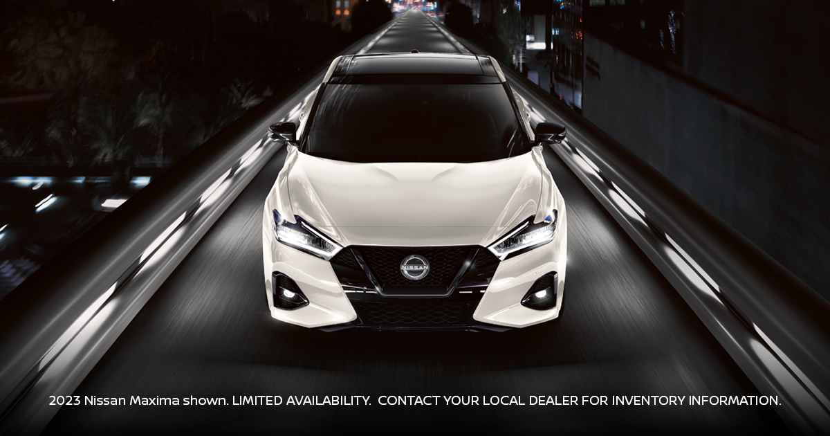 Accelerate your thrill. #NissanMaxima #MearsNissan