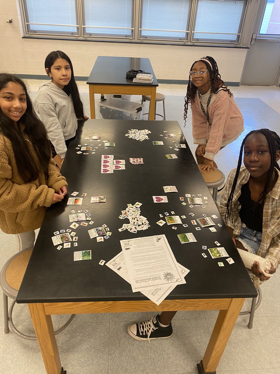 MHKProjectGreen's tweet photo. We played a custom game that teaches the native plants in our garden along with the native species they support. The game is extra educational because it teaches invasive plants as well!  Some students even made an step-by-step instructional slide show to help others learn it! https://t.co/MGpuIbKLDU