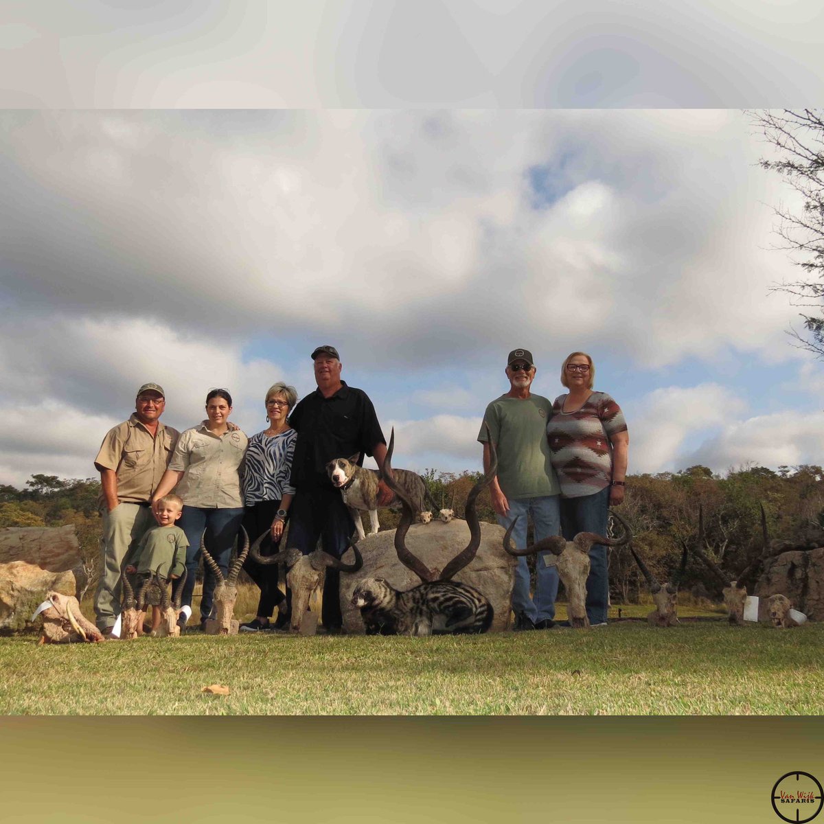 We had a great time hunting with uncle Bob for his 10th trip, Jill for a 3rd trip, Terry for trip 4 and Noreen for a first time.  They spent a month with us. #vanwijksafaris #exceedyourafricandream #whatgetsyououtdoors #huntingisconservation #hunt #hunting #africahunting