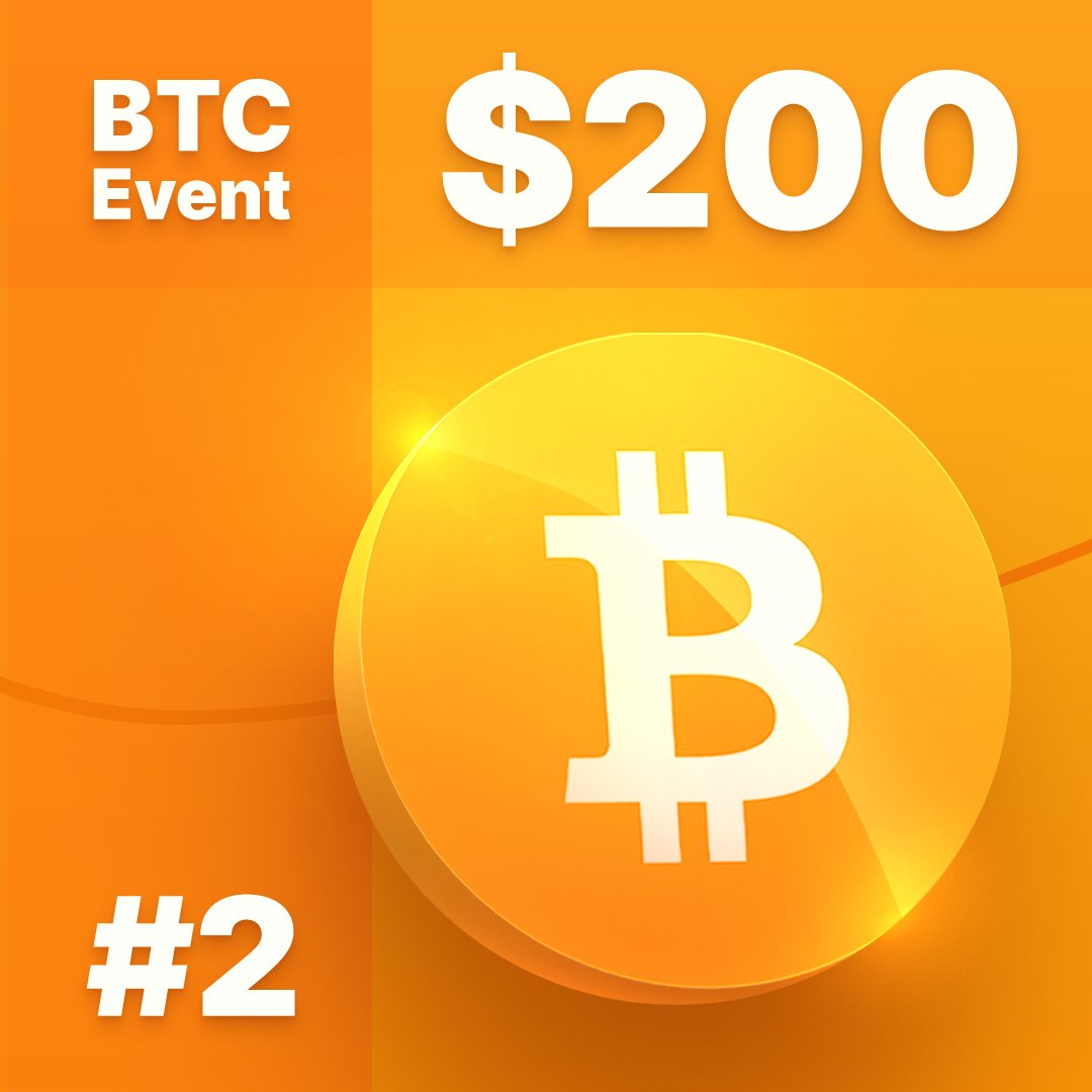 Welcome to #Bitcoin Event! 🪙
For this Event we’ve prepared #BTC prize pool - 200$ in BTC! 💲💲

2x 1st prize - 100$ in BTC 💰💰💰
2x 2nd prize - 75$ in BTC 💰💰
2x 3rd prize - 25$ in BTC 💰

▶️ Play NOW: idleminer.onelink.me/Irub/dff77bba

#rewards #crypto #mobilegames #playtoearn #NFTgame