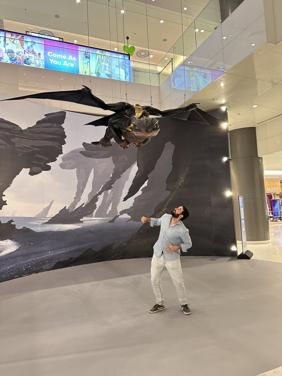 Molaventuras's tweet photo. La exposición de Dreamworks en São Paulo una pasada #fever https://t.co/Lu1vB742Lv