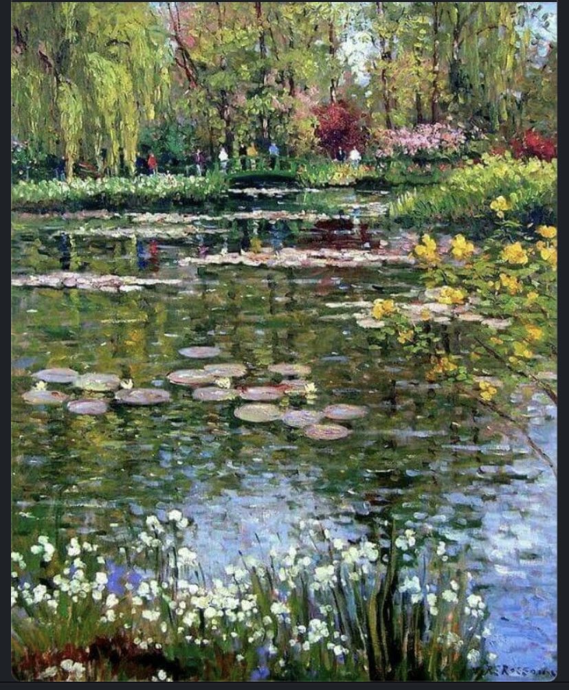 Monet, french painter in Impressionismo