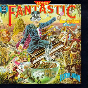 Elton John's , Captain Fantastic and the Brown Dirt Cowboy, was the 1st album to debut at number 1 on the Billboard  album chart.