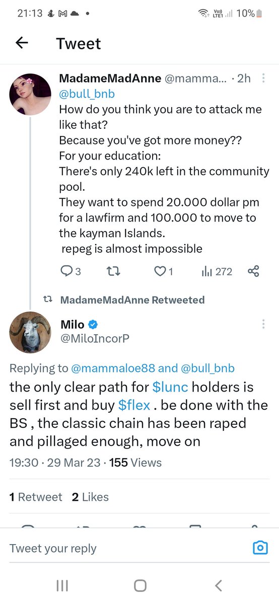 Ze__waffle's tweet image. Haven't tweeted for a while as the fudding scam bots of luncdao have been quiet. And yet here we are again, Anne back at it with fudding lunc positive projects after the shilling of flex and jefe has dried up. They say they've left #lunc yet they keep coming back to fud #blockit