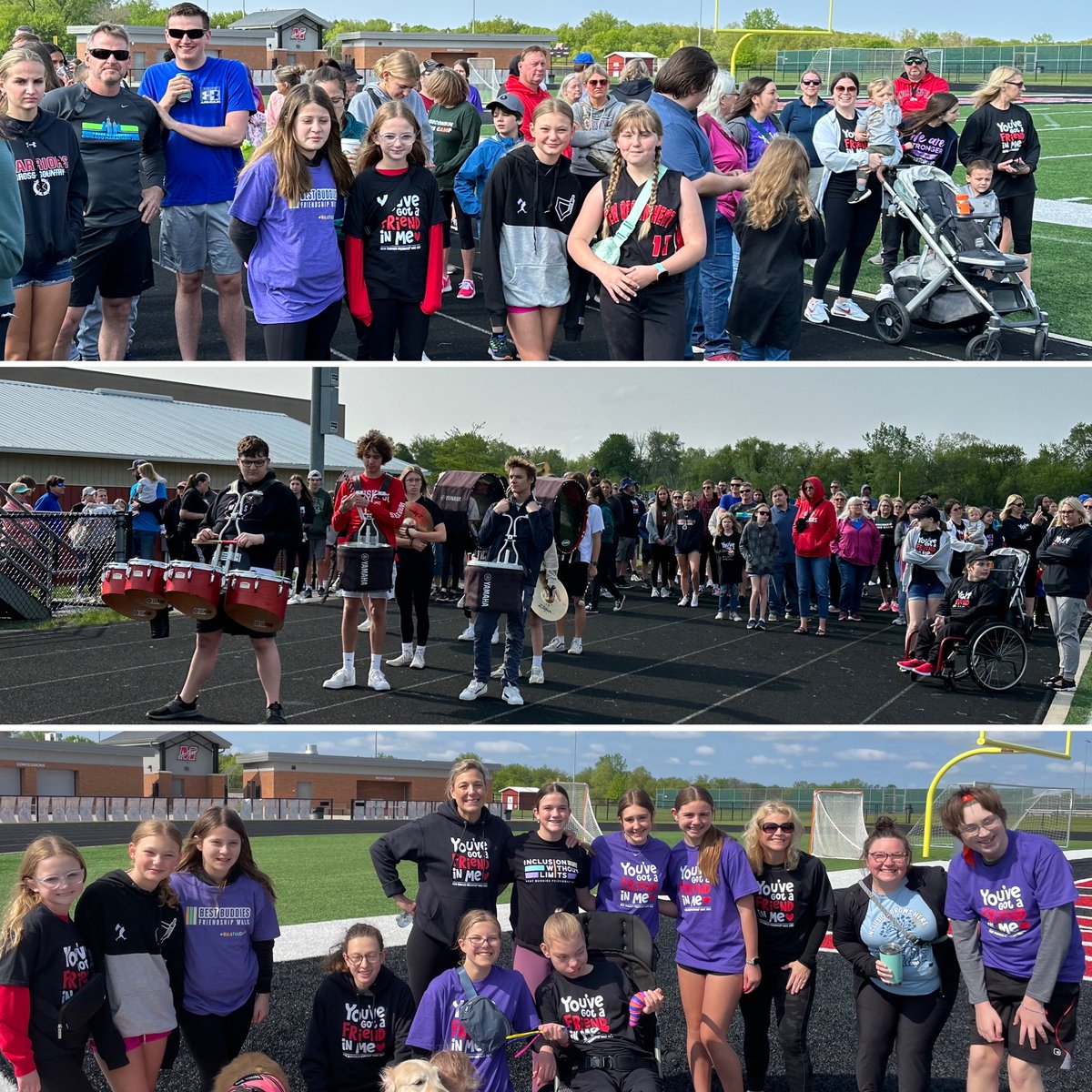 MLMSmuskies's tweet photo. Many memories made this morning at the Best Buddies Friendship Walk #mlmuskypride https://t.co/fQoclUDBP6