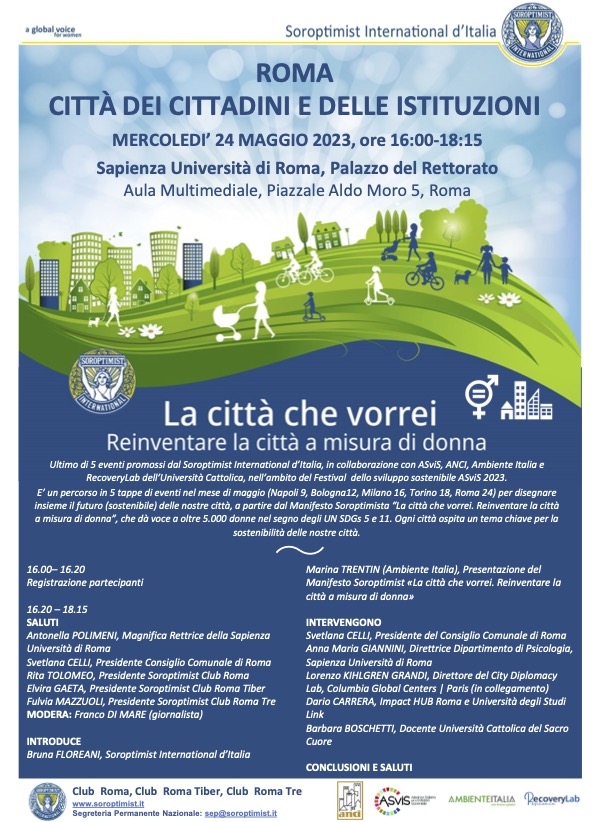 Looking forward to discussing #citydiplomacy's impact on #genderequity and #SDG5 localization at this exciting debate hosted by @SIItalia @comuni_anci @ASviSItalia @SapienzaRoma