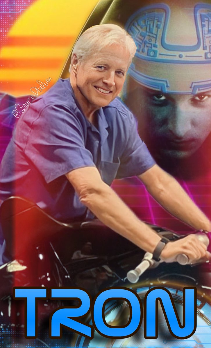 Tron on the Grid! 🥏💙
#BruceBoxleitner #Tron
#TronLives  #TRONLightcycleRun    
#AllTheDisneyThrills #WaltDisneyWorld #MagicKingdom