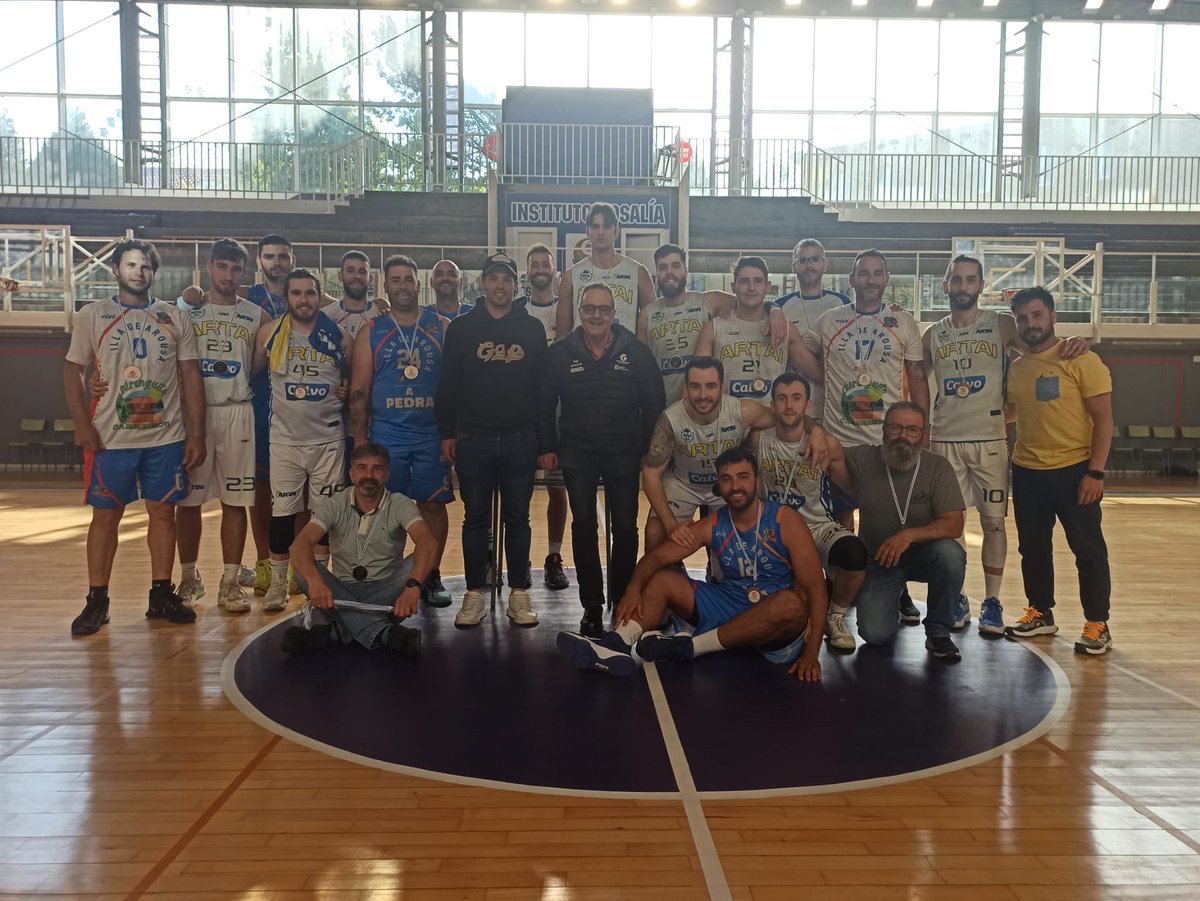 #FasesFinaisFGB 

2️⃣ División Masculina ⛹️

Illa de Arousa 
🥉 Clasificado

<a href="/ARTAICB/">CB ARTAI</a> 
4️⃣ Clasificado