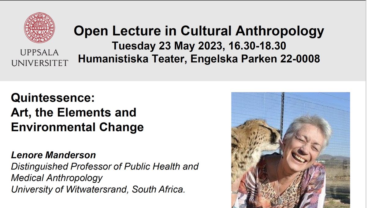 Three days until I give my lecture @UU_University Thank you for organising @Claudia_Merli1 #art #environment #climatechange