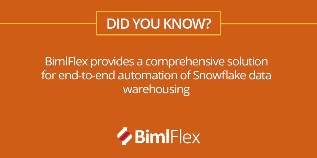 Find out how #BimlFlex can accelerate the process of #DataVault automation for #Snowflake #datawarehouse using #AzureDataFactory. #biml