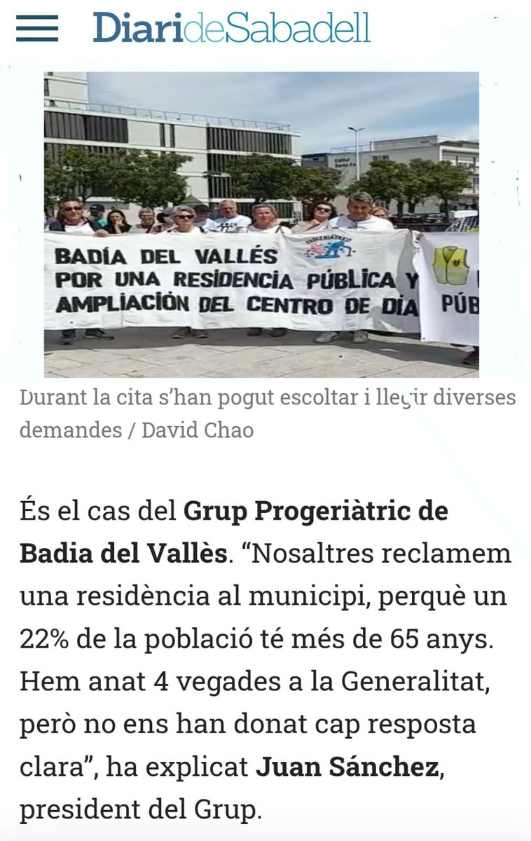 Grupoprogeriatrico Badia del valles tweet media