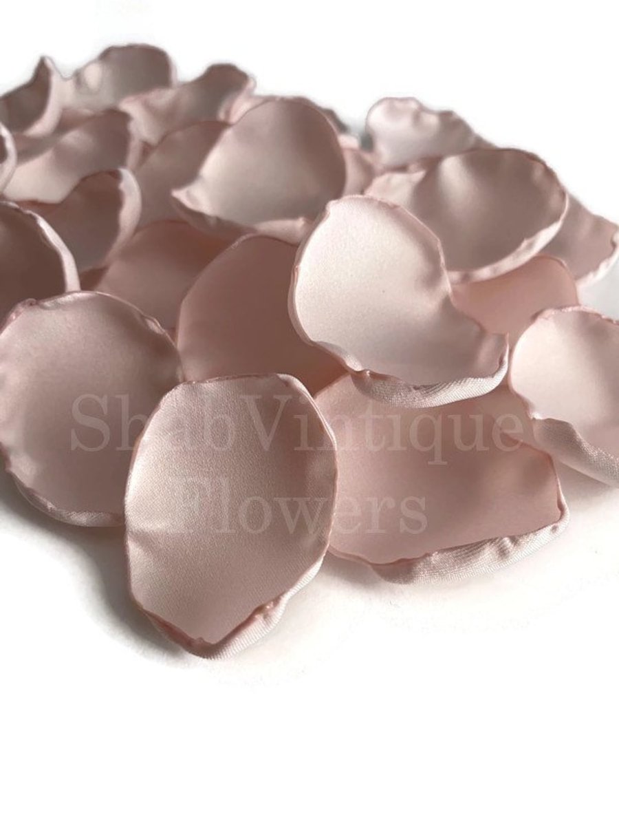 Pale blush pink mix of 2000 flower petals, flower girl petals, wedding aisle decor, winter wedding decor by ShabVintiqueFlowers #weddingdecor #weddingaisledecor #onlineshopping #weddingday #etsyseller dlvr.it/SpLfZ2