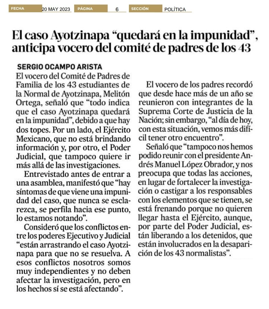 Castorcito2010's tweet photo. Un crimen de Estado donde participaron militares, policías, funcionarios y grupos criminales que permanece en la impunidad,por lo que se requiere fortalecer la lucha unitaria hasta lograr que haya justicia y verdad para esclarecer el paradero de los 43 desaparecidos de Ayotzinapa https://t.co/lTFUJsPxu6
